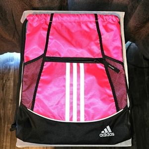 Adidas Drawstring Backpack bag.